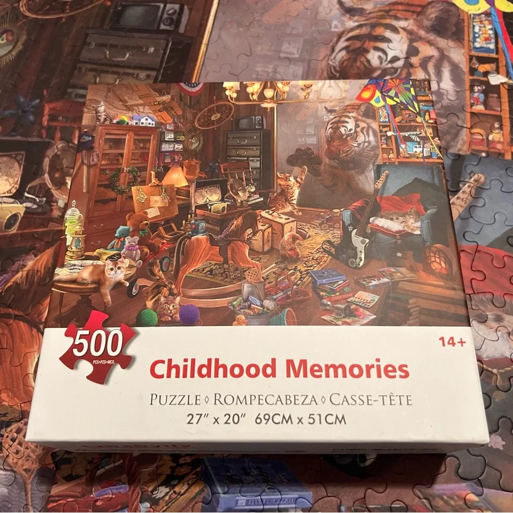 500-Piece Puzzle-solved once